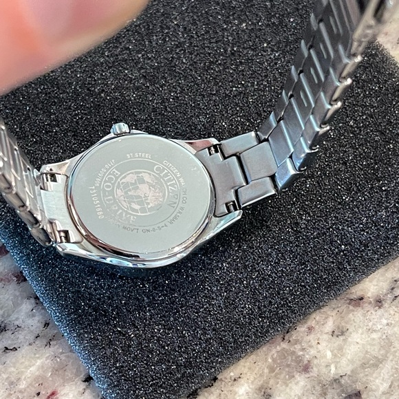 Ladies' Citizen Eco-Drive® Watch with Pink Dial (Model: FE1140-86X) - Picture 9 of 12